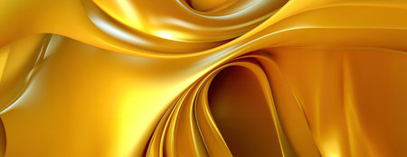 Gold background or texture and gradients shadow. AI Generative.の素材