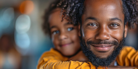 Happy family celebrating together at home. Multigenerational Household play enjoy time with familyの素材