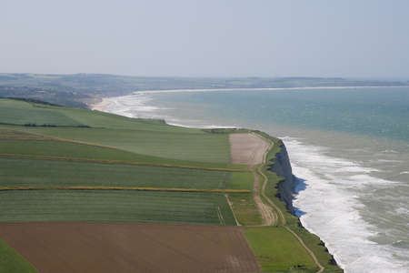 cliffs near Calaisの写真素材