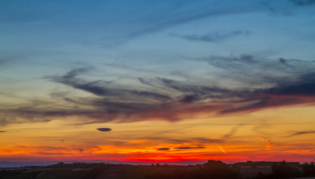Characteristic landscape of the park of the high Murgiaの写真素材