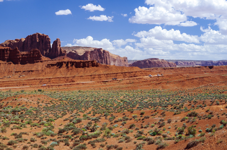 View at the Monument Valley Tribal Park
の写真素材
