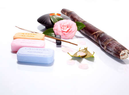 Incense and soapsの写真素材