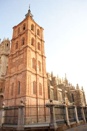 The Cathedral of Astorga, Spainの写真素材