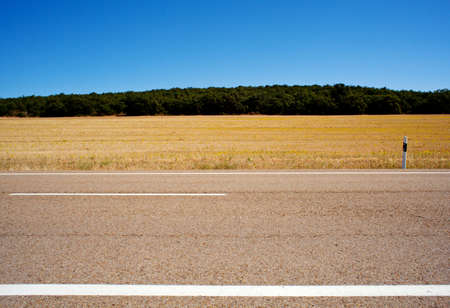 Road in the countrysideの写真素材