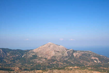 Enos mountain - Kefalonia, Greeceの写真素材