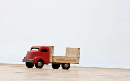 Vintage toy truck の写真素材