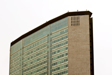 View of Pirelli skyscraper, Milan - Italy