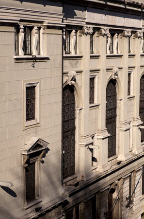 Neoclassical building in Triesteのeditorial素材