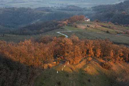 Slovenian countrysideの写真素材