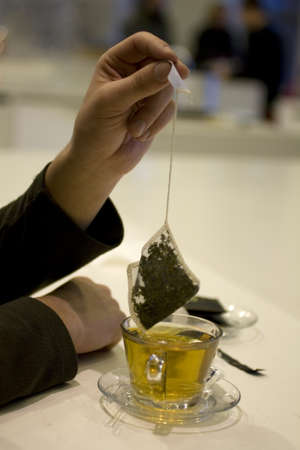 Tea infusionの写真素材