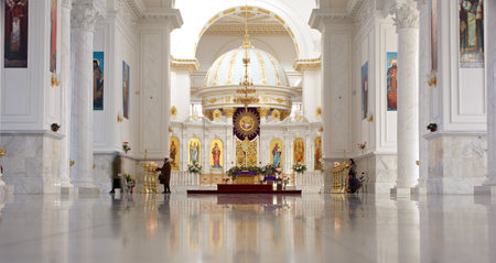 View of Nickolayev church, Odessaのeditorial素材