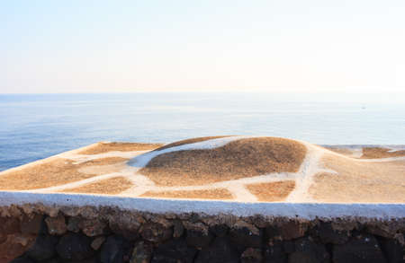 View of tipycal Dammuso in Pantelleria, Sicilyの写真素材