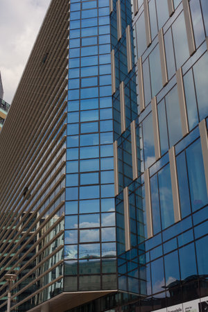 MILAN, ITALY - MAY, 26: View modern building in Milan on May 26, 2014のeditorial素材