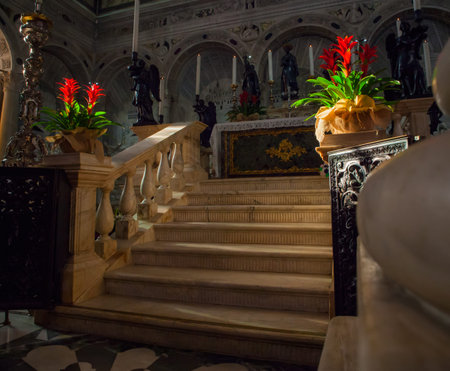 PADOVA, ITALY - AUGUST, 24: Funeral monument of Saint Anthony of Padua on August 24, 2014のeditorial素材