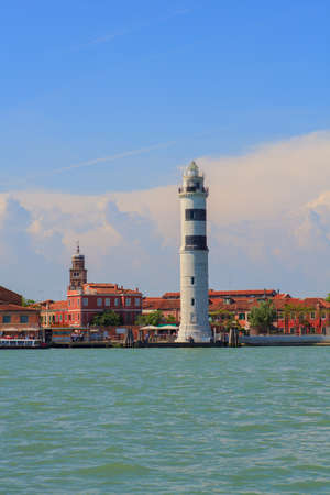 View of Murano, island of Venice lagoon, Italyの写真素材