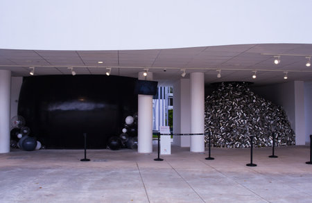 MILAN, ITALY - MAY, 20: Republic of Korea pavilion at Expo, universal exposition on the theme Feeding the planet, Energy for life on May 20, 2015 in Milanのeditorial素材