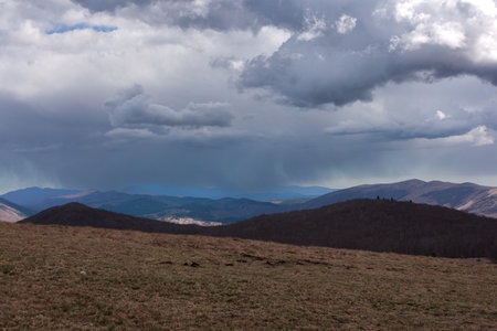 The peak of Slavnik in the spring seasonの写真素材