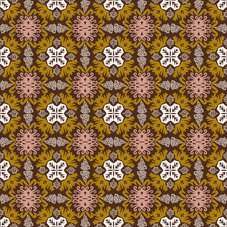 seamless pattern of ethnic pattern. fabric motif design. vector design inspiration. Creative textile...
