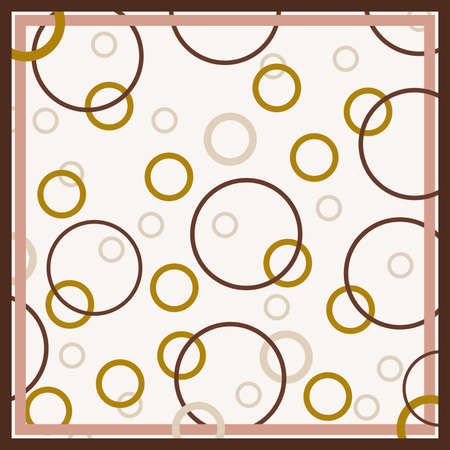 Design of hijab or scarf motifs with abstract patterns. can be used also for other fabric 
patterns or wallpaper.vector design inspirationのイラスト素材