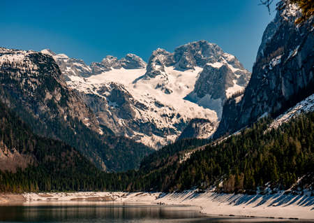 Gosausee lake, Austriaの写真素材