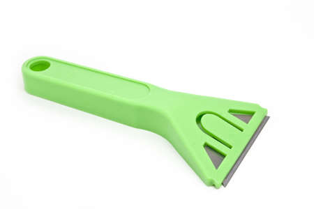 Hob scraper isolated on white backgroundの写真素材