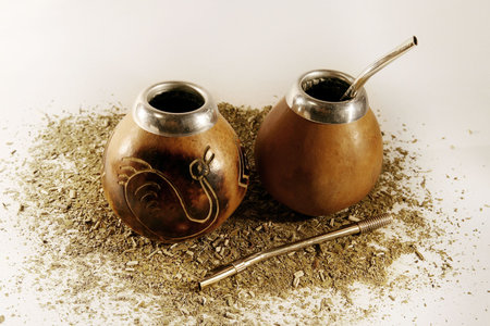 Tea-things for a Paraguayan drink mate