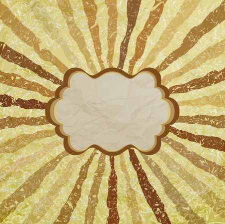A retro or vintage looking rays pattern. EPS 8の写真素材