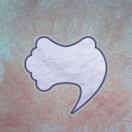 Vintage speech bubble design. EPS 8の写真素材