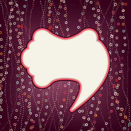 Valentine card with placeholder. EPS 8のイラスト素材