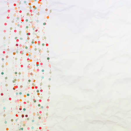 Vintage background with dots. EPS 8のイラスト素材