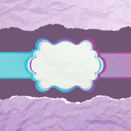 Vintage card with space for text. EPS 8のイラスト素材