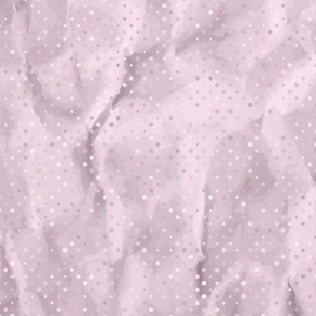 Scrap template,vintage polka dot pattern. EPS 8のイラスト素材