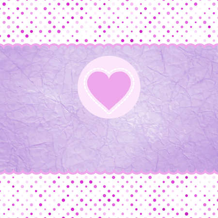 Valentine card with heart  And also includesのイラスト素材