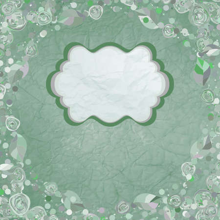 Floral backgrounds with vintage roses  EPS 8のイラスト素材