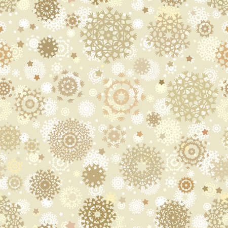 Christmas seamless card with snowflakes Christmas seamless card with snowflakes