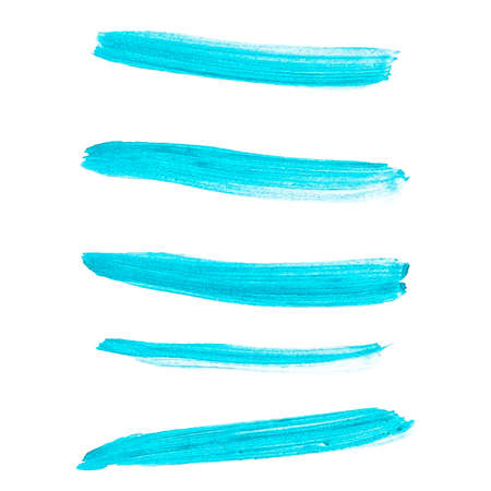 Beautiful bright watercolor stripes. のイラスト素材