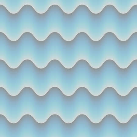 Blue abstract wave.のイラスト素材