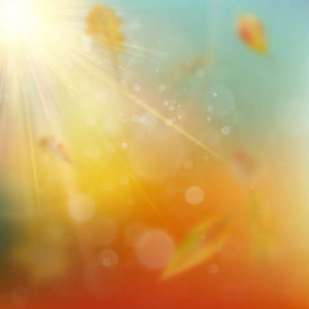 Autumn festive background. EPS 10 vectorのイラスト素材