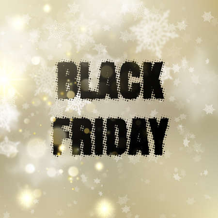 Black Friday sale.のイラスト素材