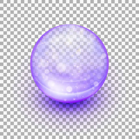 Transparent soft gel capsule. EPS 10のイラスト素材