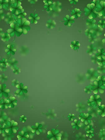 Irish template for design card, invitation. EPS 10 vectorのイラスト素材