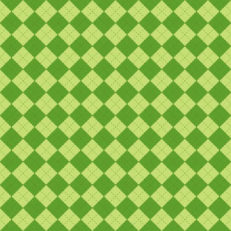 St. Patrick's Day seamless pattern in shades of green vector illustrationのイラスト素材