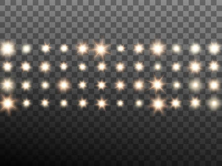 Effect of warm beige stage or stadium spotlights. And also includesのイラスト素材