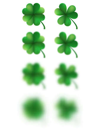 Saint Patricks day happy clover. EPS 10 vectorのイラスト素材