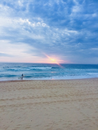 Beach background.のeditorial素材