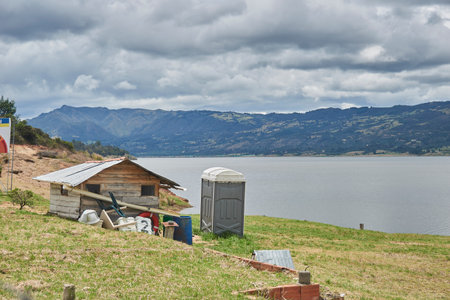 fresh water lake in the world.の写真素材