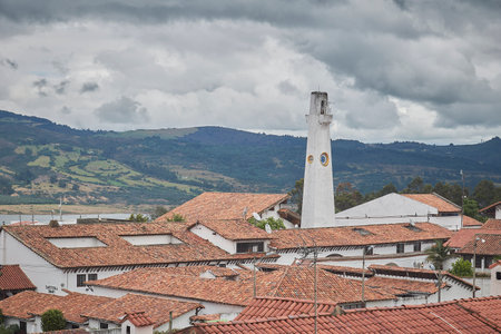 View of the old townの写真素材
