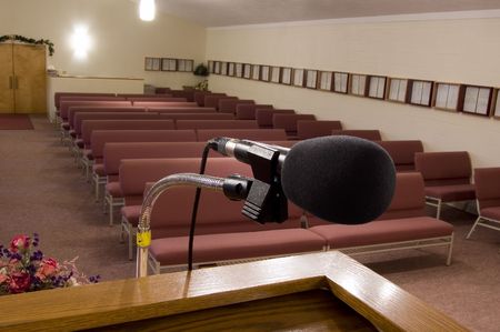 Church View from Pulpitのeditorial素材