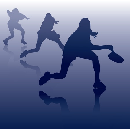 Tennis volleyのイラスト素材