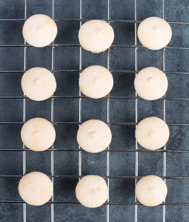 Anise biscuits, german traditional christmas sweetsの写真素材